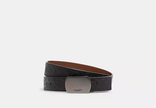 COACH Plaque Buckle Cut To Size Reversible Belt, 38 Mm (Arriving In Delhi) image 0