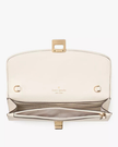 KATE SPADE Phoebe Straw Turnlock Wallet-on-chain image 3