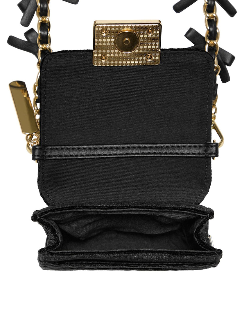 Guess Elssie Card Case Crossbody - Black image 3