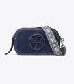 TORY BURCH Mini Miller Denim Crossbody Bag image 0