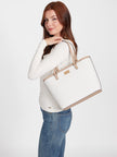 Guess Hilda Logo Tote - White image 1