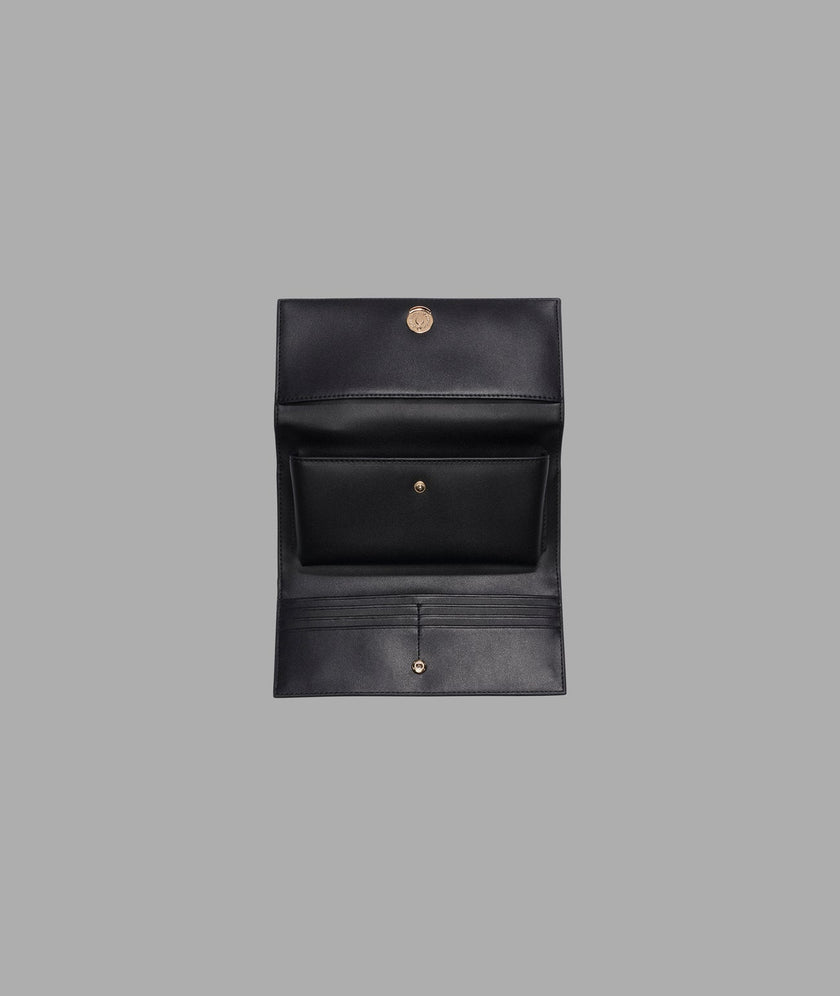 KARL LAGERFELD Meribel Wallet With Cross Body Strap - Black image 3