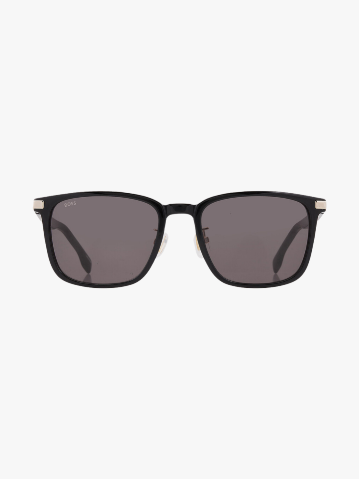 [ARRIVING] HUGO BOSS Grey Rectangular Men's Sunglasses image 0