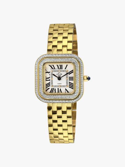 [ARRIVING] GV2 BY GEVRIL Bellagio Diamond Swiss Bracelet Watch, 30mm image 0
