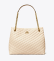 TORY BURCH Kira Chevron Tote - New Cream image