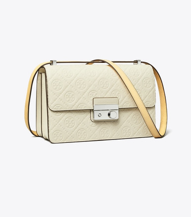 TORY BURCH T Monogram Leather Shoulder Bag image 3