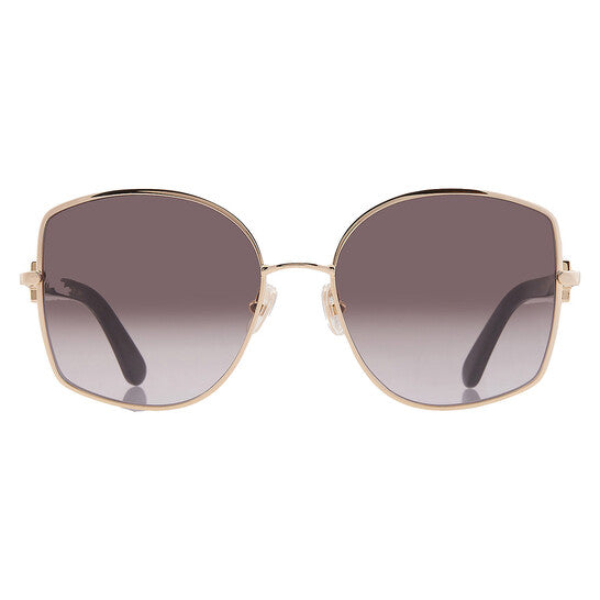 SALVATORE FERRAGAMO Blue Butterfly Ladies Sunglasses image 0