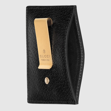 GUCCI GG Marmont Leather Money Clip Wallet image 0