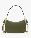 [AT DELHI] KATE SPADE Emma Medium Shoulder Bag - Enchanted Green Multi image 3