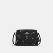 COACH Gia Crossbody Bag With Star Print - Silver/Black Multi image 1