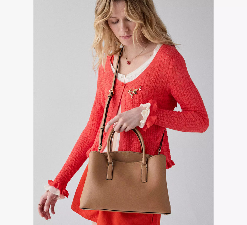 KATE SPADE Thompson Street Satchel Bag - Tuscan Brown image 1