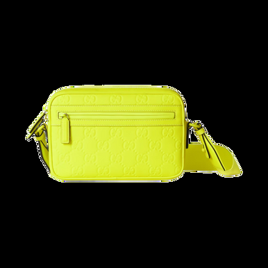GUCCI Gg Rubber-effect Crossbody Bag image 2