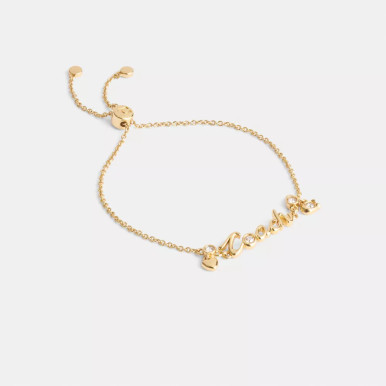 COACH Script Heart Slider Bracelet image 1