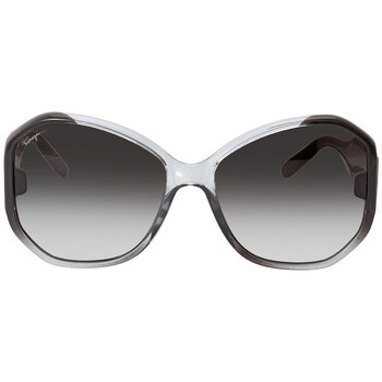[AT DELHI] FERRAGAMO Grey Gradient Butterfly Ladies Sunglasses image 2