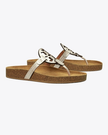 [AT DELHI] TORY BURCH Miller Cloud Sandal - Spark Gold / Natural image 0