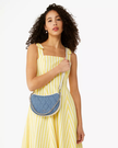 KATE SPADE  Carey Denim Zip Top Crossbody image 1