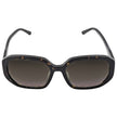 JIMMY CHOO Brown Gradient Square Ladies Sunglasses image 1
