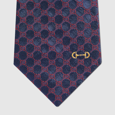 GUCCI Gg Silk Jacquard Tie image 2