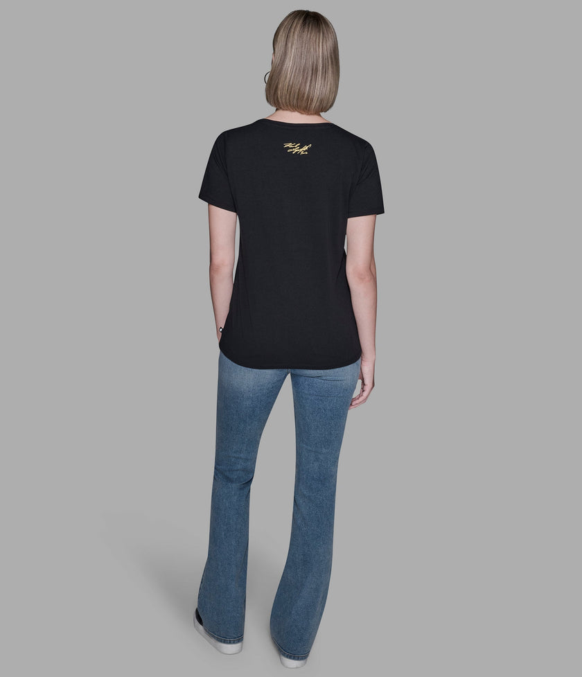 [AT DELHI] KARL LAGERFELD Cate Pins Tee image 2
