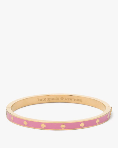 KATE SPADE Spot The Spade Enamel Hinged Bangle ( Arriving In Delhi ) image 1