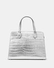 KATE SPADE Madison Metallic Croc Embossed Medium Satchel image 0