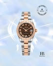 [Brand New] Rolex Datejust Chocolate Roman Dial Stainless Steel 31 mm