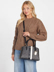 Guess Kyrie Logo Satchel - Black image 1
