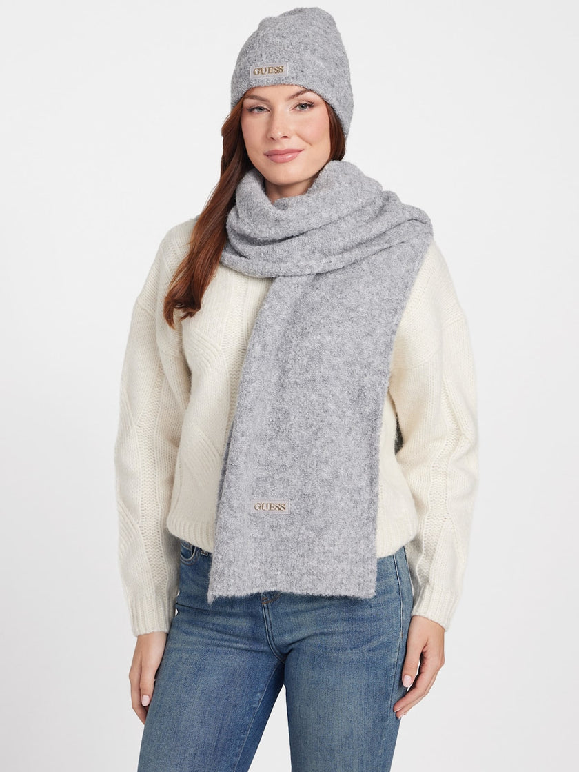 Guess Logo Scarf - Gray image 2