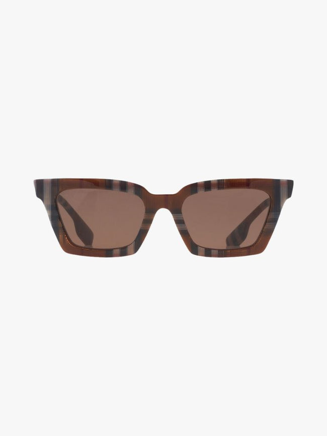 [ARRIVING] BURBERRY Briar Dark Brown Square Ladies Sunglasses image 0