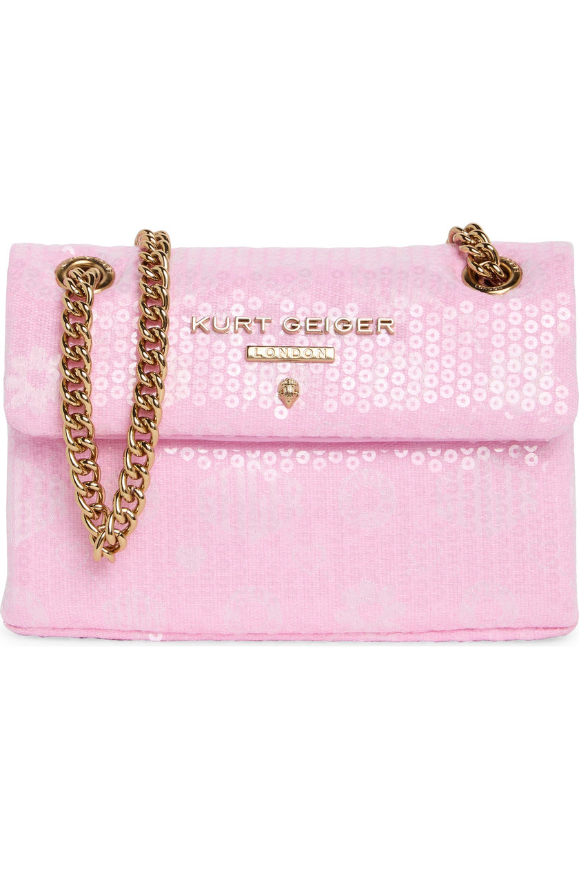 KURT GEIGER Sequin Mini Brixton Convertible Shoulder Bag