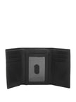 Guess Debossed Logo Trifold Wallet - Black image 3