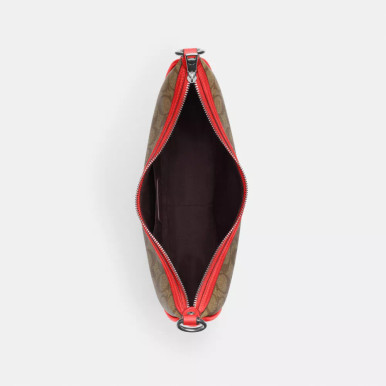 COACH Aria Shoulder Bag In Signature Canvas image 0