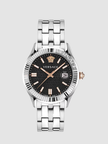 VERSACE Greca Time Quartz Black Dial Men's Watch image 0