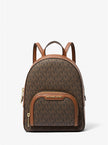 MICHAEL KORS Jaycee Extra-Small Signature Logo Backpack - Brown image 0