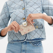 COACH Medium Corner Zip Wallet In Signature Canvas With Floral Print image 1