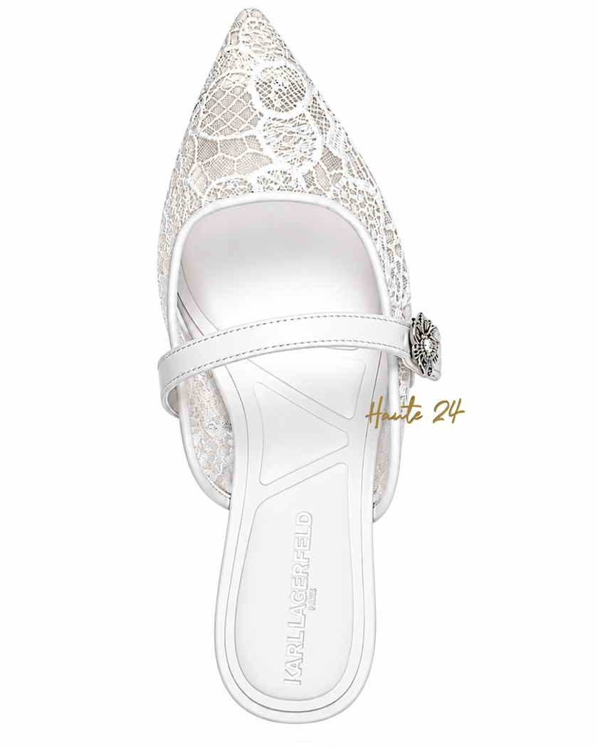 KARL LAGERFELD VADYN FLAT MULE