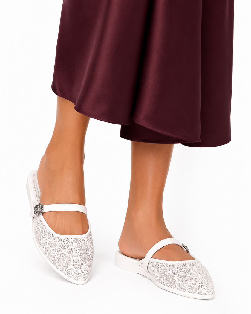 KARL LAGERFELD VADYN FLAT MULE
