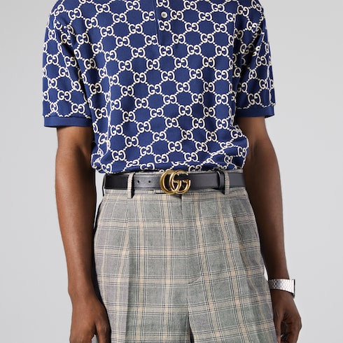GUCCI GG Marmont Belt With Shiny Buckle image 1