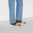 GUCCI Women's GG Pattern Sandals - White - 39 image