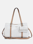 Guess Madwelle Logo Satchel - White image 0