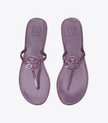 TORY BURCH Mini Miller Jelly Sandal - Vintage Eggplant image 1