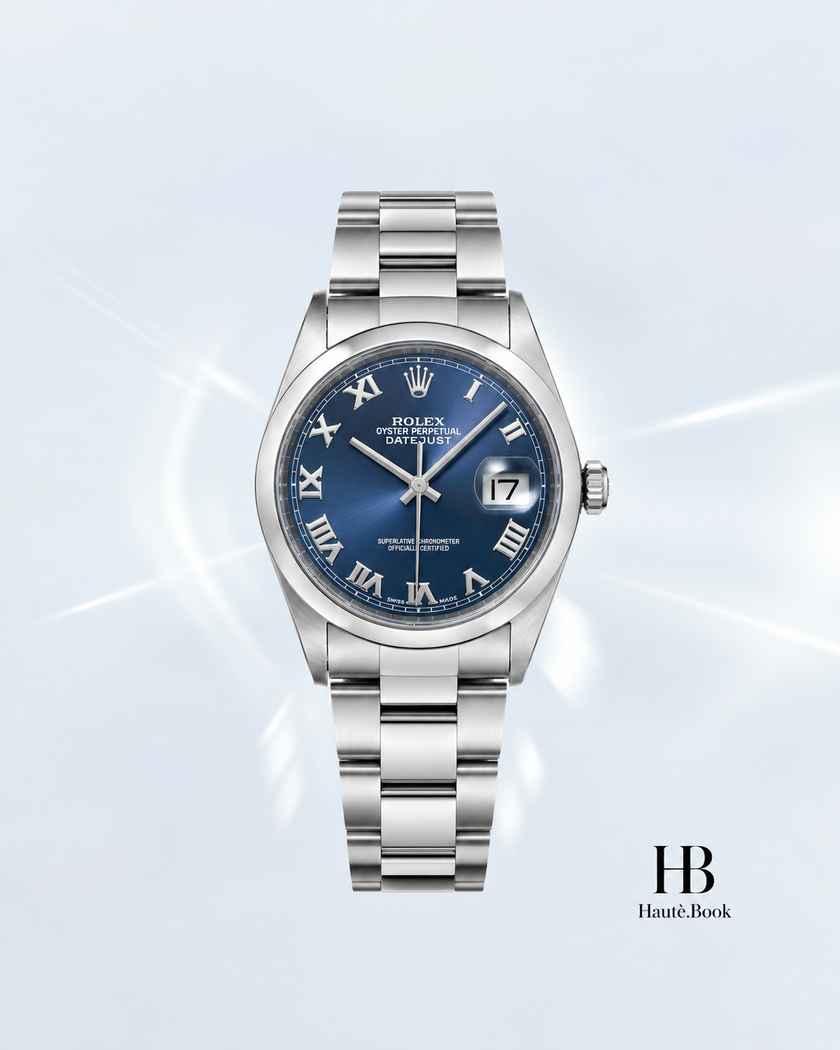 [Store Display]ROLEX Datejust Blue Oyster Bracelet  Stainless steel 36mm