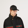GUCCI Baseball Cap With Web Detail image 1