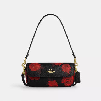 COACH Hailey Flap Bag With Floral Print image 0
