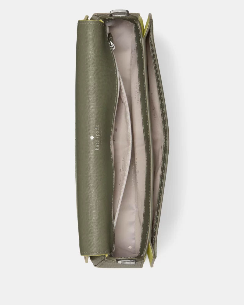 [AT DELHI]  KATE SPADE Quinn Floral Strap Shoulder Bag - Dusky Pine Multi image 2