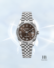 ROLEX Datejust Dark grey Roman Jubilee 126234-0071 36mm