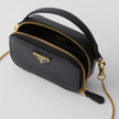 PRADA Patent Leather Mini-Pouch - Black (@Delhi Studio) image 1