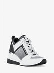 MICHAEL KORS Georgie Ombré Signature Logo Trainer image 0