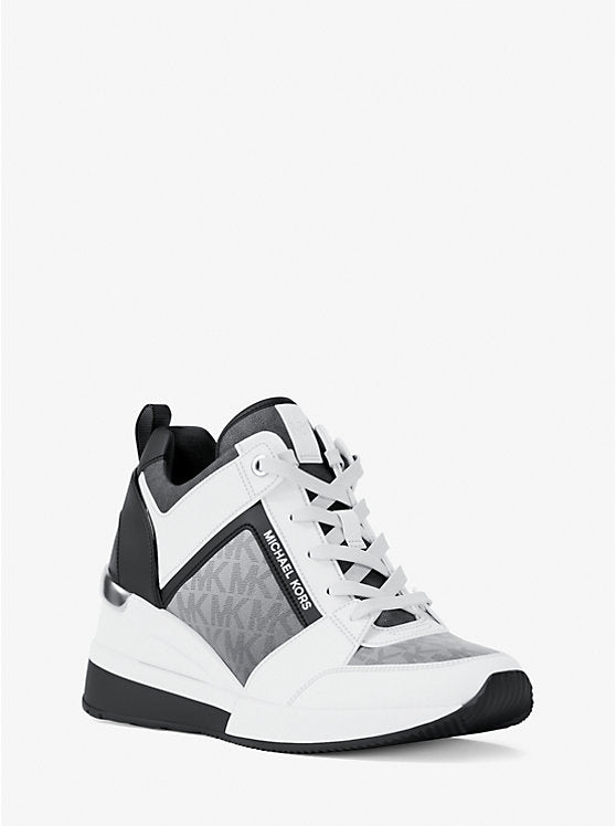 MICHAEL KORS Georgie Ombré Signature Logo Trainer image 0
