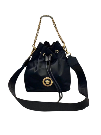 VERSACE Medusa Nylon Bunket Crossbody Bag image 0